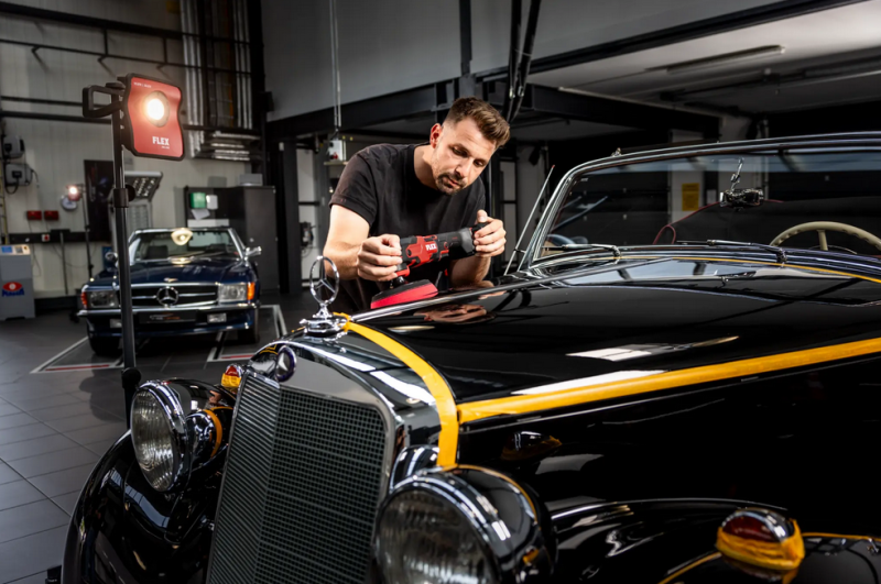 Flex Akku Rotationspolierer PE 150 SET *NEW*